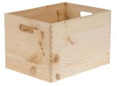 Krabica drevená, 30x20x14 cm