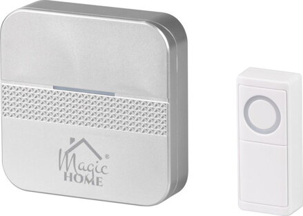 Domový zvonček MagicHome Intelligent4 – bezdrôtový, LED, IP44, 30 melódií