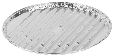 Miska MagicHome 33x1,5 cm, 3 ks, okrúhla, perforovaná, ALU