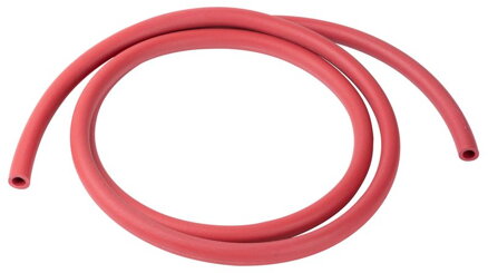 Hadica na víno 12/8 mm, 150 cm, celogumová, červená, potravinárska