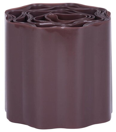 Trávnikový lem Strend Pro Garden, 120 mm, hnedý, 9 m