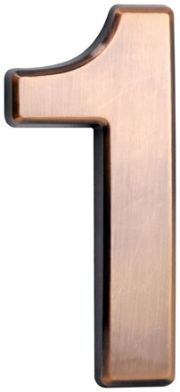 Číslo na dom MagicHome 1 – bronzové, 70x100 mm