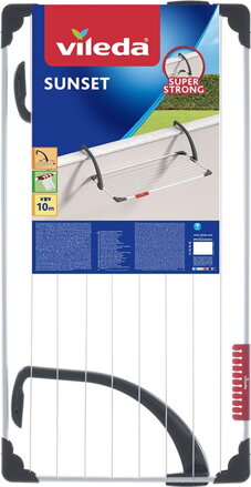 Sušiak na prádlo Vileda Sunset, 10 m