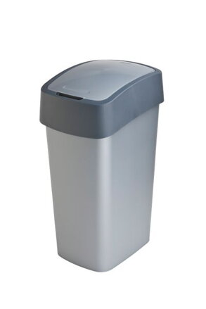 Kôš na odpad Curver® PACIFIC FLIP BIN 45L, 37,6x29,4x65,3 cm, antracit/šedý