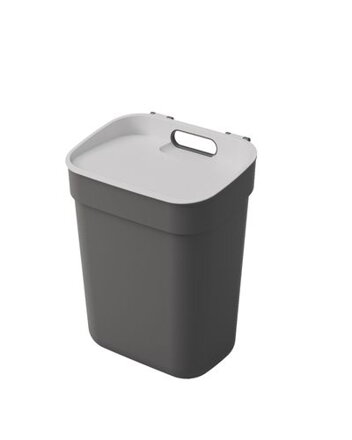 Kôš na odpadky Curver® READY TO COLLECT, 10L, 18,6x25x32,9 cm, tmavý sivý