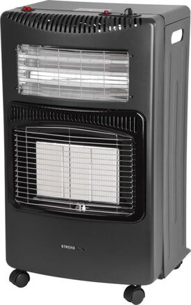 Ohrievač Strend Pro LQ-HE01F, 4,2kW, plynový + elektrický, izbový, s príslušenstvom