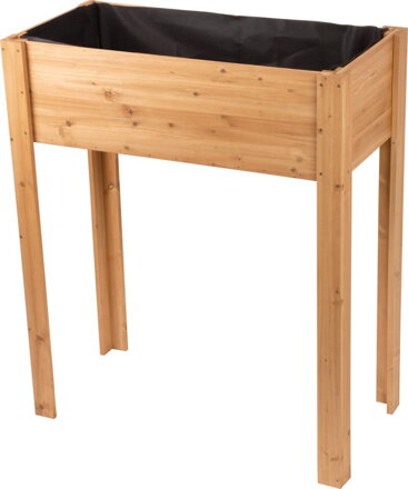 Záhon Strend Pro Garden, 84x40x98 cm, drevo, vyvýšený, s nohami