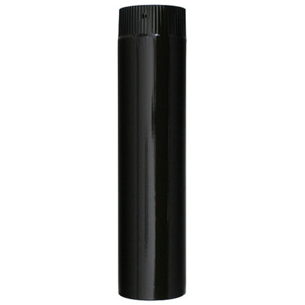 Rúra Smalt 500 mm, hnedá, smaltovaná, 120 mm