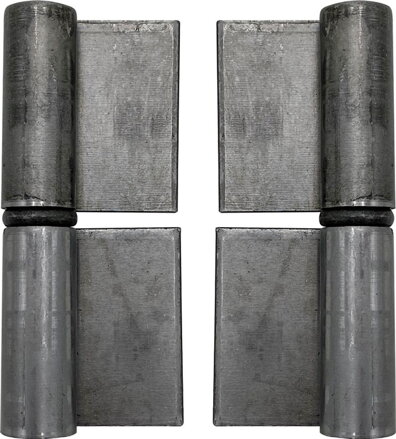 Záves dverový T00341 80 mm, oceľový, 2 ks