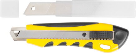 Nôž Strend Pro UK888+1A, 18 mm, odlamovací, + 10 čepelí