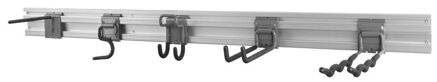 Držiak na náradie G-mate GHS6, koľajnička 120 cm, 6 ks hákov
