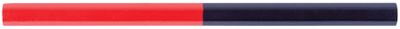 Pracovná ceruzka, tesárska, 175 mm, hexan, červená/modrá, bal. 12 ks