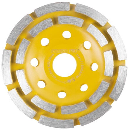 Diamantový kotúč Strend Pro CGW11, 115 mm, 2rowsCup, brúsny