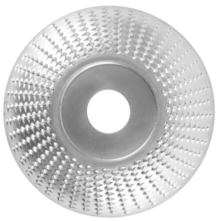 Kotúč rašpľový na drevo Strend Pro 125 mm, hrubý, oblý