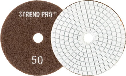 Kotúč Strend Pro Premium P50, 100 mm, leštiaci, diamantový, suchý zips