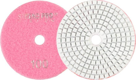 Kotúč Strend Pro Premium P100, 100 mm, leštiaci, diamantový, suchý zips