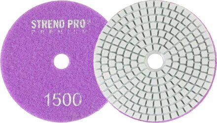 Kotúč Strend Pro Premium P1500, 100 mm, leštiaci, diamantový, suchý zips