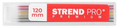 Tuha Strend Pro Premium, náhradná, pre tesársku ceruzku, značkovacia, 6 ks, farebná, 120 mm