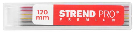 Tuha Strend Pro Premium, náhradná, pre tesársku ceruzku, značkovacia, 6 ks, farebná, 120 mm