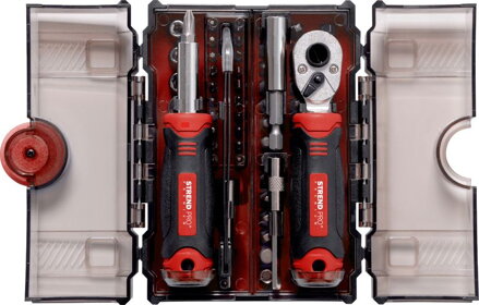 Skrutkovač Strend Pro, 1-račňový, 78-dielna súprava