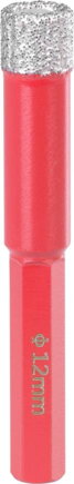 Vyrezávač Strend Pro Premium DCB12, 12 mm, HEX, diamant