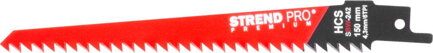 List do chvostovej píly SBW-242 150 mm, HCS, na drevo