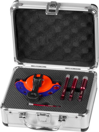 Sada vyrezávačov Strend Pro Premium, 6-8-10-12 mm, 1/4" Hex, diamant