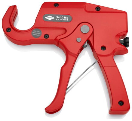 Klieste KNIPEX 94 10 185, 185 mm, 6-35mm, rezanie plast. trubiek