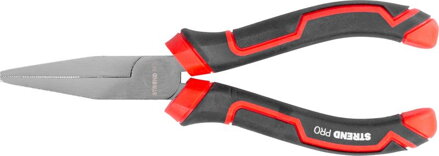 Kliešte Strend Pro Premium ComfortGrip DL414, 160 mm, s plochým nosom