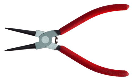Kliešte na hriadeľ, rovné Strend Pro, 180 mm