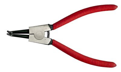 Ohnuté kliešte na poistné krúžky Strend Pro P0182D, 180 mm