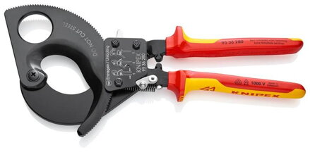 Kliešte KNIPEX 95 36 280 – Káblové, so západkou, VDE