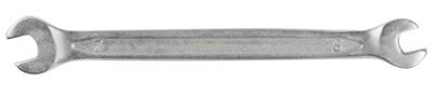 Vidlicový otvorený obojstranný kľúč veľkosti 6 x 7 mm