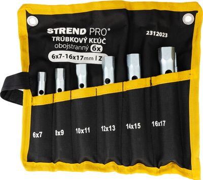Sada trúbkových kľúčov Strend Pro – 6x7 až 16x17 mm, 6 ks