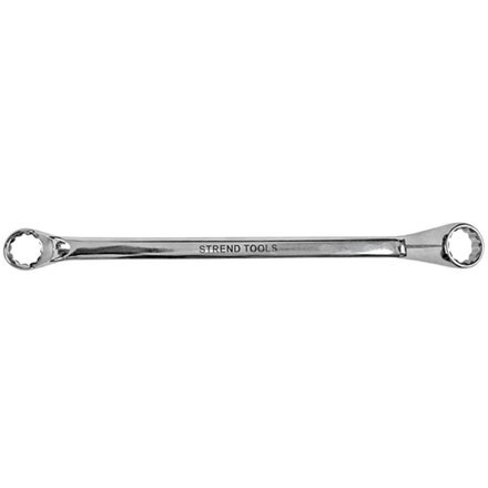 Očkový kľúč HR32507 14x15 mm, vyhnutý 75°, Cr-V