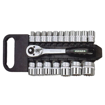 Sada náradia HONITON 400019HM, 19 dielna, 1/2"