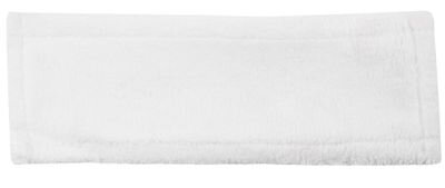 Handra na mop Cleonix, biela, 13x43 cm, náhradná