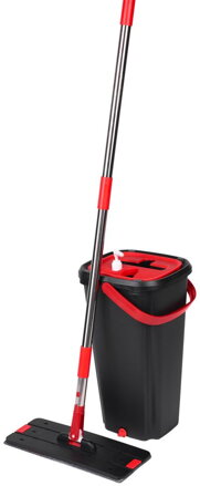 Súprava upratovacia QuickShine MagicHome, plochý mop + vedro 8 l
