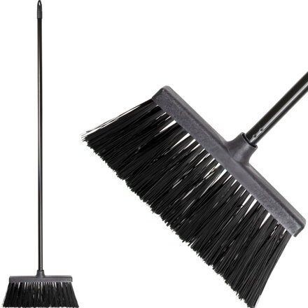 Metla Geco TM1200, univerzálna, plast, s plastovou násadou 1200 mm, 28 cm