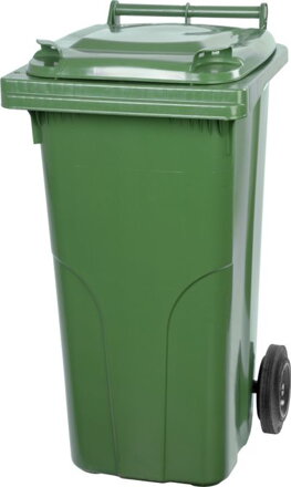Smetná nádoba MGB 120 lit, plast, zelená, popolnica na odpad