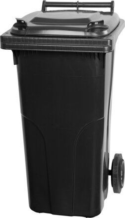 Smetná nádoba MGB 240 l, plastová, čierna, HDPE