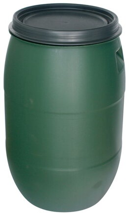 Barel Pannon EN11604, 220 lit, 471 mm, zelený, HDPE