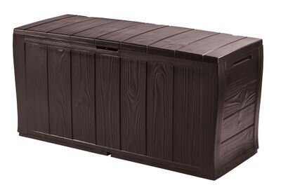 Úložný box Keter SHERWOOD 270 lit., hnedá, 1170x450x575 mm