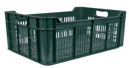 Prepravka na ovocie a zeleninu M20, 48 lit., max. 20 kg, 600x400x215 mm, perforovaná, PE