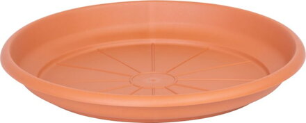Miska pod kvetináč ICS ERICA 24 cm, hnedá