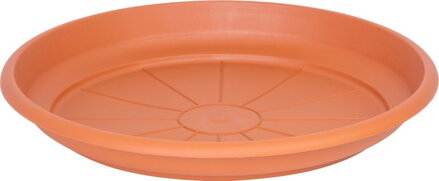 Miska pod kvetináč ICS ERICA 38 cm, hnedá