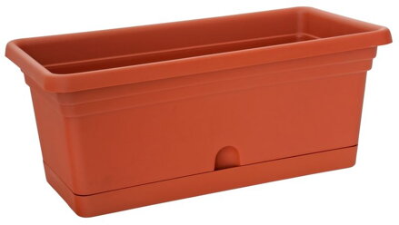 Kvetináč ICS MELISSA 40x20x16 cm, hnedý