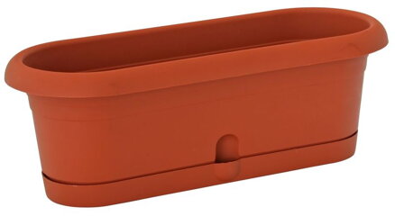 Kvetináč ICS MINIMELISSA 30x12x11 cm, hnedý
