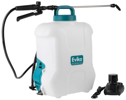 Postrekovač Evika DJ160, 16 l, akumulátorový, na chrbát
