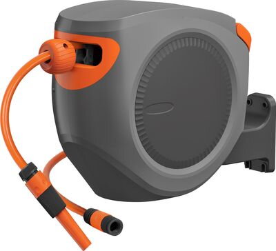 Navíjač na stenu, automatický Premium 1/2", so záhradnou hadicou L-35+2 m